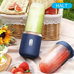 🎁Last Day Promotion Save 50% - 02 in 01 Portable Electric Juicer Blender