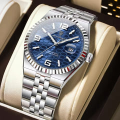 POEDAGAR High Quality Original Men Clock Waterproof Luminous Date Luxury Man Watch